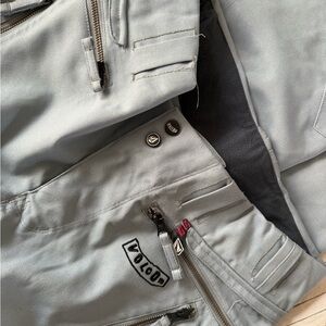 Volcom Light Gray Utility Pants